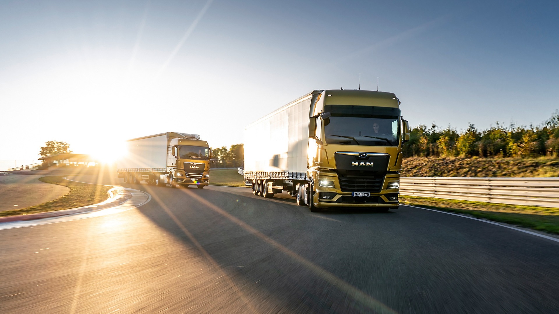 Новая линейка грузовиков MAN